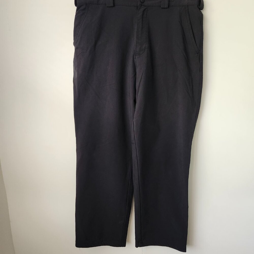 Duluth Trading Company Black Chino Hiking Pants Size 36 X 32